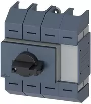 Siemens Izoliacinis jungiklis 4P wlk02 100A tiesioginė pavara pilka centrinis montavimas iš priekio rėminės jungtys 3KD0542-2LG20-3