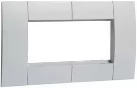 Hager Polo GT4539016 tehalit.WA 3 kartų montavimo rėmas 45x45mm baltas GT4539016