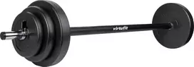 Virtufit Vinilo fitneso štanga, kurios svoris 20 kg