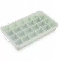 Orion Silikoninė ledo kubelių forma su dangteliu 22,5x13x3 cm - Ledo kubeliai