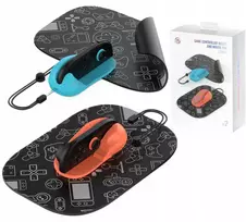 2x pelės režimo laikikliai, skirti „Joy-con“ pelės kilimėliui, skirti „Nintendo Switch 2“ / Jys-ns2313-v4 / oranžinė - mėlyna