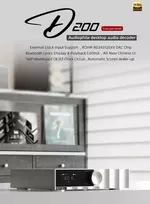 SMSL D200 - DAC su išankstiniu stiprintuvu