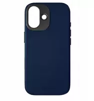 Yaxo telefono dėklas, odinis, plonas „MagSafe“ dėklas, skirtas „iPhone 17“, tamsiai mėlynas