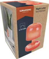 GRUNDIG dekoratyvinė naktinė lemputė raudona