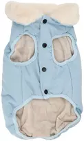 Barry King Mėlyna šunų striukė su apykakle, 4XL dydis 65
