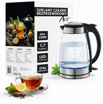 Virdulys Art Virdulys Elektrinė Szklany LED 1.7L ART
