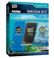 Fluval Medijos rinkinys, AC110 filtro įdėklų rinkinys