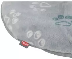Trixie Kissen Jimmy Soft, pagalvė, šuniui/katei, minkšta pliušinė, šviesiai pilka, 115 x 72 cm