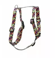 Barry King Havajietiškos juostinės petnešos šunims, 16 mm/30–60 cm