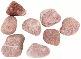 NB Minerals raudoni skaldyti akmenys 30-50 mm akvariumo terariumui 10 kg/pak.