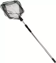 Aquael aliuminio tinklas žuvų gaudymui, aliuminis ir tinklinis audinys, 85–150 cm