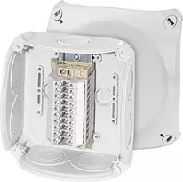 Hensel Jungiamoji dėžutė 130x130x77 10x4mm2 CU/AL IP66 pilka RK 0610 T (62000175)