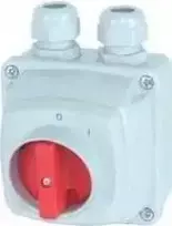 Elektromet Kumštelinis jungiklis 0-I 3P 25A korpuse spynai IP44 Bow E25-13/5 (952514)