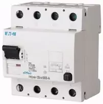 Eaton 171177 Liekamosios srovės grandinės pertraukiklis 4P 125A 0,5A tipas A FRCMM-125/4/05-A 171177