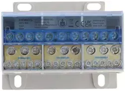 Siemens 5ST2502 Paskirstymo blokas 125A 3P 690V 1x25-35mm2 4x16mm2 7x10mm2 DIN 5ST2502