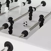 Stalo futbolai 12 pcs Balta 3,6 x 3,6 cm Polipropilenas