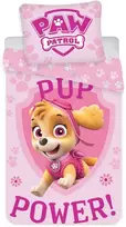 Paw Patrol Skye Dream vaikiškas, darželio patalynės užvalkalas 100√ó135cm, 40√ó60cm