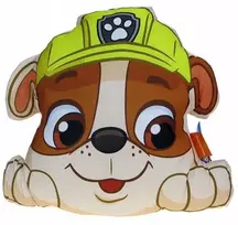 Paw Patrol Rubble dekoratyvinė pagalvėlė 40x37 cm veliūras