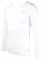 Ushuaia Baltas Balti vyriški termo marškinėliai S-XXL