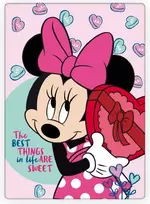 Disney Minnie Sweets vilnos antklodė 100x140cm