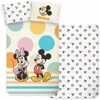 „Disney Mickey Duo“ vaikiškos patalynės komplektas 100–135 cm, 40–60 cm