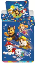 Paw Patrol Brave Pups patalynės komplektas 140√ó200cm, 70√ó90cm
