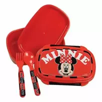 Disney Minnie Surf sumuštinių dėžutė + stalo įrankių rinkinys