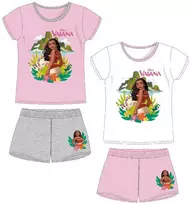 Disney Vaiana Island vaikiška trumpa pižama 2-6 metų vaikams