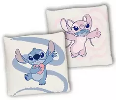 Dekoratyvinė pagalvėlė Disney Lilo ir Stitch Lovers, 40x40 cm