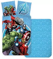 Bez Marki Patalynė 140x200 MARVEL IRON MAN KAPITAN AMERYKA HULK THOR AVENGERS 22