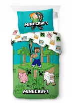 „Minecraft Jungle Explore“ patalynės komplektas 140–200 cm, 70–90 cm