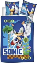 Vaikiška patalynė „Sonic the Hedgehog Turbo“ 100–135 cm, 40–60 cm