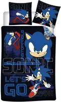 Sonic the Hedgehog Nesustabdomas Vaikiška patalynė 100√ó135 cm, 40√ó60 cm