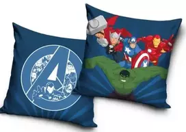 Carbotex Užvalkalas na poduszkę velvet welurowa jaśka jasiek Avengers 40x40