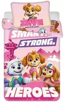 „Paw Patrol Smart Strong“ vaikiškas patalynės užvalkalas 100–135 cm, 40–60 cm