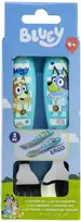 „Bluey Yummy“ metalinis ergonomiškas stalo įrankių rinkinys – 2 dalys