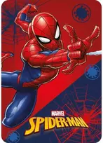 Žmogaus-voro flisinis antklodė „Spiderman Strike“ 100x140 cm