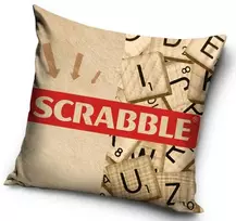 Pagalvės užvalkalas „Scrabble“ 40*40 cm