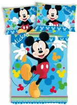 „Disney Mickey Joyful“ vaikiška patalynės komplektas 100–135 cm, 40–60 cm