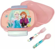 „Disney Frozen Together“ sumuštinių dėžutė + stalo įrankių rinkinys