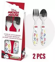 Metalinis stalo įrankių rinkinys „Disney Mickey Fun-Tastic“ – 2 dalys