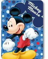 Disney Mickey Dots polarinės vilnos antklodė 100x140cm