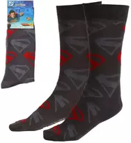Supermeno pilkos ilgos kojinės suaugusiems 38/45