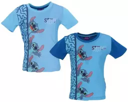 Disney Lilo ir Stitch Loving Look vaikiški trumpi marškinėliai, 3-8 metų