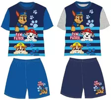 Paw Patrol Happy Stripes vaikiška trumpa pižama 2-6 metams