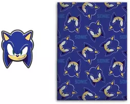 Sonic the Hedgehog vilnos antklodės ir dekoratyvinių pagalvėlių rinkinys