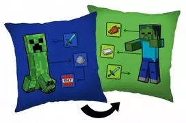 Minecraft „How to Creeper“ dekoratyvinė pagalvėlė 40*40 cm