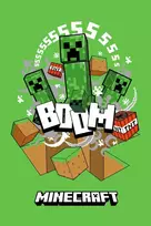 Minecraft Boom Creeper super minkštas poliarinis flisinis pledas 100*150cm