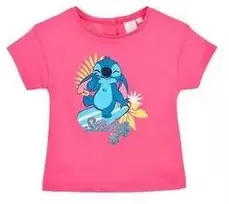 Disney Lilo ir Stitch banglenčių rožiniai marškinėliai kūdikiams, 6-24 mėn.