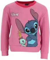 Disney Lilo ir Stitch rožinis vaikiškas megztinis 2-8 metų / 92-128 cm